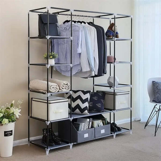 Large Capacity Clothes Storage Bags Wardrobe Organizer