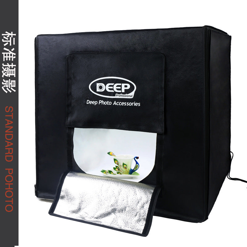 DEEP LED photographic studio photography lamp kit softbox 60CM set 