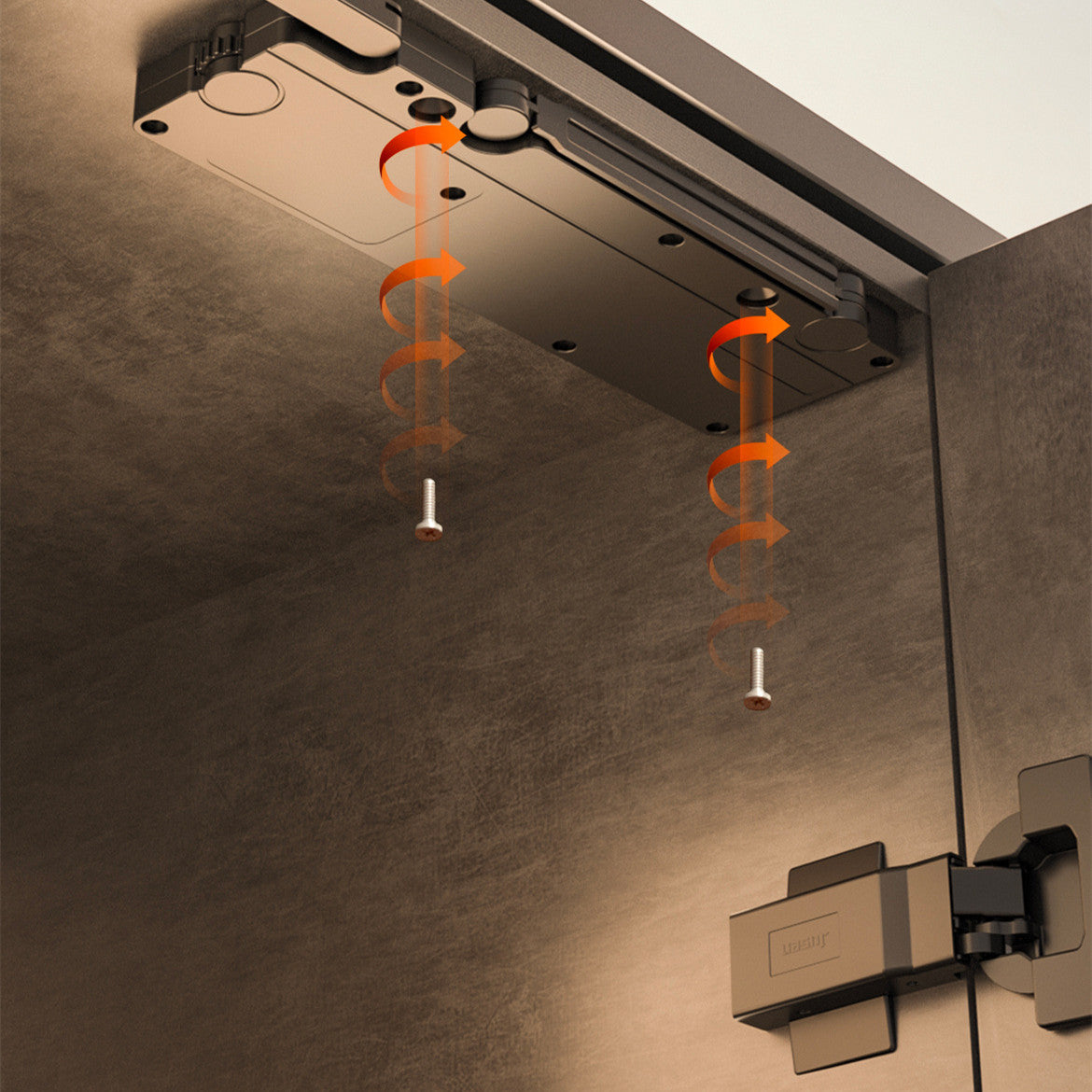 Rebounder Door Closer Closet Heavy Duty